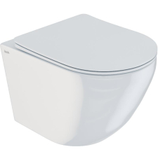 Унитаз Iddis Blanco подвесной, безободк., с крышкой слим микролифт, глянцевый белый