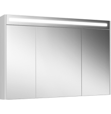 Зеркало-шкаф Belux Бристоль ВШ 120 120x80 с подсветкой, 1 дв., белый глянц. 1