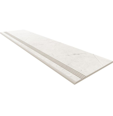 Плитка для ступеней Estima Nolana NL00 30x120 непол., с насечками, рект., белый