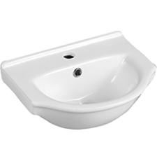 Раковина Aquaceramika Allure 51.7 мебельная, Glossy White