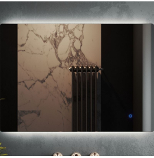 Зеркало Roxen Pure Long 100x70 с подсветкой, сенсор, диммер