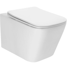 Подвесной унитаз AV Engineering Alca Plus X с крышкой микролифт, безободковый, Tornado, Diamond White, ЦЗ-0203774454