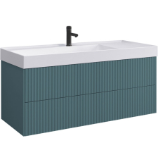 Тумба для умывальника Belux Сиртаки НП 120-02 подвесная, 2 ящ., голубой малахит матовый 179