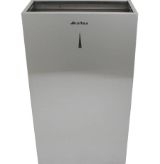 Мусорное ведро Ksitex GBW-50M, 50 л, подвесное, хром матовый