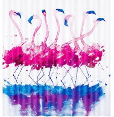 Текстильная шторка для ванны Wasser Kraft Lossa 180x200 SC-81101