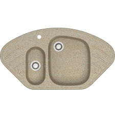 Мойка для кухни Marrbaxx 23/Q5 94.5x50, врезная, угловая, песочный