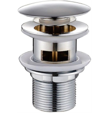 Донный клапан Ledeme L65-2 с переливом, хром