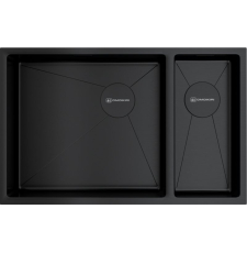 Мойка для кухни Omoikiri Taki 69-2-U/IF-L Side-GB 69.5x44 4997050, левая, врезная, графит Мойка для кухни Omoikiri Taki 69-2-U/IF-L Side-GB 69.5x44 4997050, левая, врезная, графит