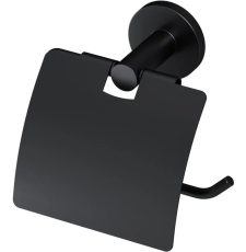 Держатель для туалетной бумаги AM.PM Joy A85A341422 с крышкой, черный