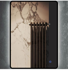 Зеркало Roxen Simon 50x70 с подсветкой, сенсор, диммер, черный