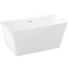 Акриловая ванна Wellsee Graceful Pro 140x74, отдельностоящая, белый глянцевый, хром