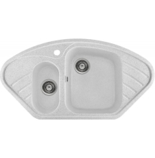 Мойка для кухни Gerhans E02 94x50, врезная, угловая, серый 19