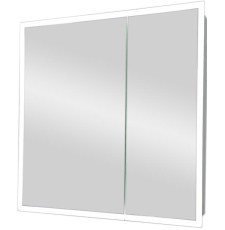 Зеркало-шкаф Континент Reflex Led 80x80 с подсветкой, сенсор, датчик, МВК027