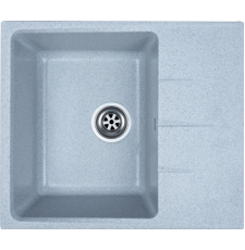 Мойка для кухни GranRus GR-575 57.5x49, врезная, светло-серый