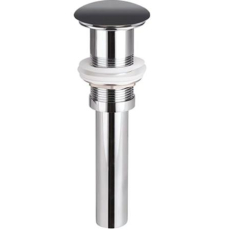 Донный клапан UnicoPureza V01PС без перелива, оружейная сталь матовый