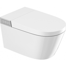 Умный электронный унитаз с биде Abber Bequem AC1120S подвесной, импульсный, белый глянцевый