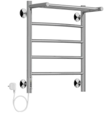 Полотенцесушитель Granula Классик 50x60 D32 с полкой, электрический, терморегулятор слева