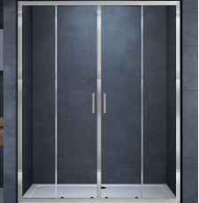Душевая дверь Vincea Alpha VDS-3AL2 160x190, прозр.\хром
