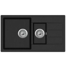 Мойка для кухни ZorG Eco-4 76x44, врезная, черный Мойка для кухни ZorG Eco-4 76x44, врезная, черный