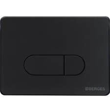 Кнопка Berges Novum D5 040035, черный Soft Touch