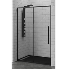 Душевая дверь RGW Stilvoll SV-12 B 140x195, прозр. Easy черный