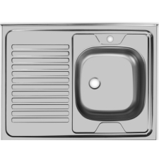 Мойка для кухни Ukinox Eco 80x60, правая, накладная