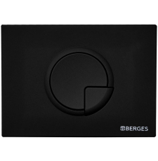 Кнопка Berges Novum R5 040025, черный Soft Touch