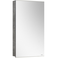 Зеркало-шкаф Belux Стокгольм ВШ 40 40x70, 1 дв., Бетон Чикаго светло-серый 31