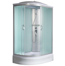 Душевая кабина River Nara 120x80 MT низк., правая. мат.\бел.\хром мат.