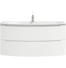 Тумба для умывальника Belux Ганновер НП 120-02 подвесная, 2 ящ., белый глянц. 1