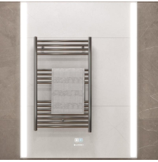 Зеркало Laparet Electra 70x100 с подсветкой Led, сенсор, диммер, подогрев