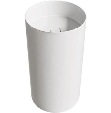 Раковина Salini Armonia 01 45 напольная, S-Stone, белый матовый