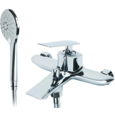 Смеситель для ванны Ahti Pori PR405001 настенный, с лейкой, хром