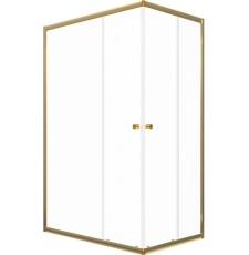 Душевая кабина Triton Вента Голд А1 120x80 без поддона, пр., прозр.\золото, Щ0000073920
