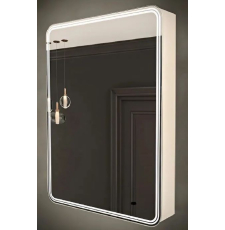 Зеркало-шкаф Axus Glory 50x80, с подсветкой, сенсор, правый