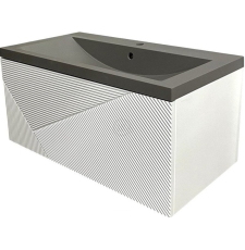 Тумба для умывальника Garda Neapol 81н_750 Анита подвесная, 1 ящ., 31.81н.750.PVC, баноффи