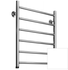 Полотенцесушитель Ростела Виктория 50x70/6 водяной, нижнее 1", белый Ral 9016