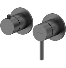 Смеситель для ванны Whitecross Y Y1243GM, встраиваемый, 3 функции, оружейная сталь