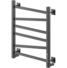 Полотенцесушитель Veconi Barro-C 50x60 электрический, таймер, терморегулятор, черный