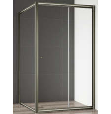 Душевая кабина Cezares Giubileo AH1 Scorrevole 120x100, бронза