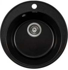 Мойка для кухни Gerhans A05 47x47, врезная, оникс 25