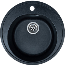 Мойка для кухни GranRus GR-505 50.5x50.5, врезная, черный