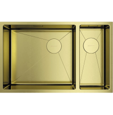 Мойка для кухни Omoikiri Taki 69-2-U/IF-L Side-LG 69.5x44 4997051, левая, врезная, светлое золото Мойка для кухни Omoikiri Taki 69-2-U/IF-L Side-LG 69.5x44 4997051, левая, врезная, светлое золото