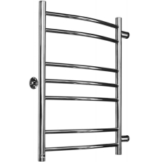 Полотенцесушитель Ростела Свирель D 50x70/7 водяной, боковое 1", хром