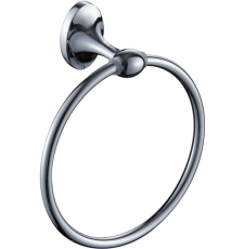 Держатель для полотенец CeramaLux Bell 53506, кольцо, хром