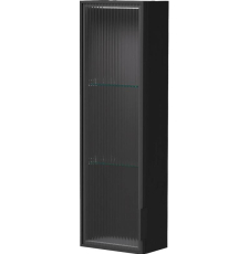 Шкаф Equil Stoune 25.1D LED 25x80 подвесной , универс., дуб черный