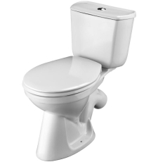 Унитаз Santek Бриз напольный, 2 режима, с крышкой, косой выпуск, 1.WH30.2.138 Унитаз Santek Бриз напольный, 2 режима, с крышкой, косой выпуск, 1.WH30.2.138