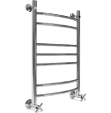 Полотенцесушитель Granula Классик 50x80 водяной 1", дуга, нижнее, 7 перекл., 2+3+2, хром Полотенцесушитель Granula Классик 50x80 водяной 1", дуга, нижнее, 7 перекл., 2+3+2, хром