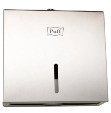 Диспенсер бумажных полотенец Puff-5150, хром матовый