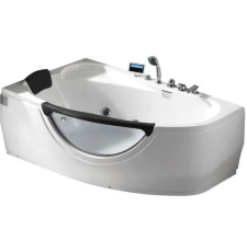Гидромассажная ванна Gemy G 9046 K 161x96, левая + аэромассаж